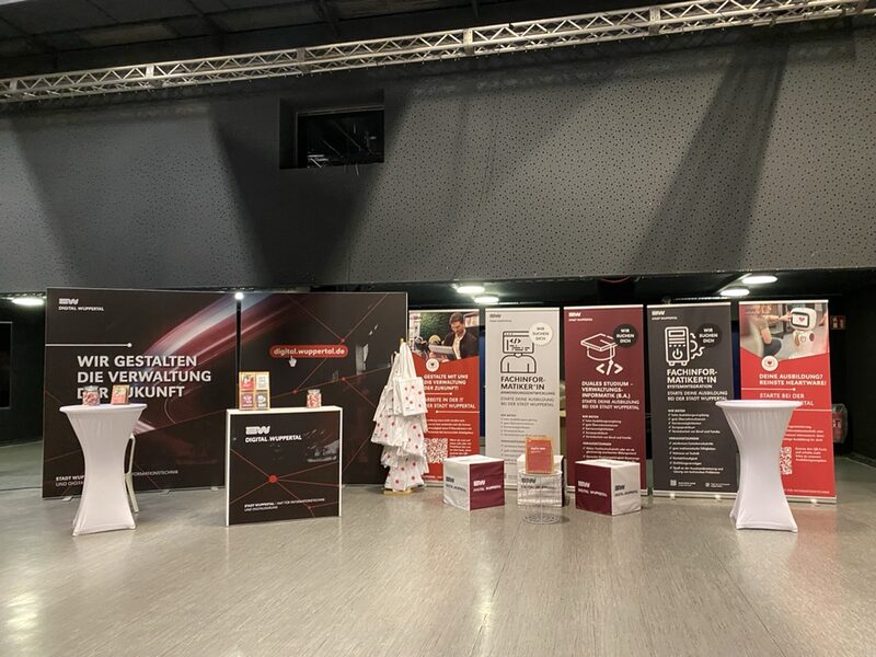 Übersicht Messestand Amt für Informationstechnik und Digitalisierung