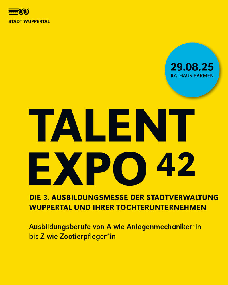 Werbeplakat TalentExpo42